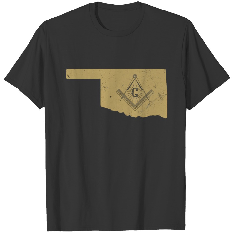 Oklahoma Freemason History Shirt American Freemasons T-shirt