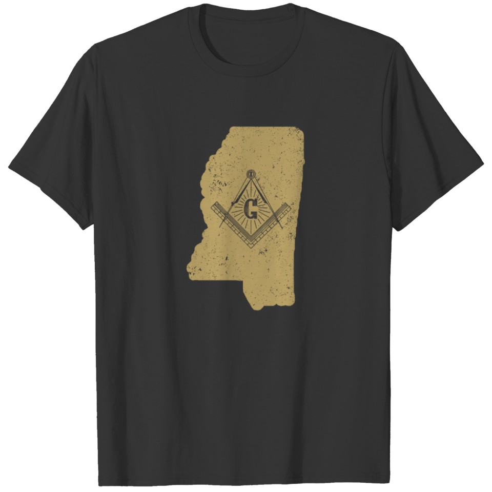 Mississippi Freemason Clothing Masonic Clothing T-shirt