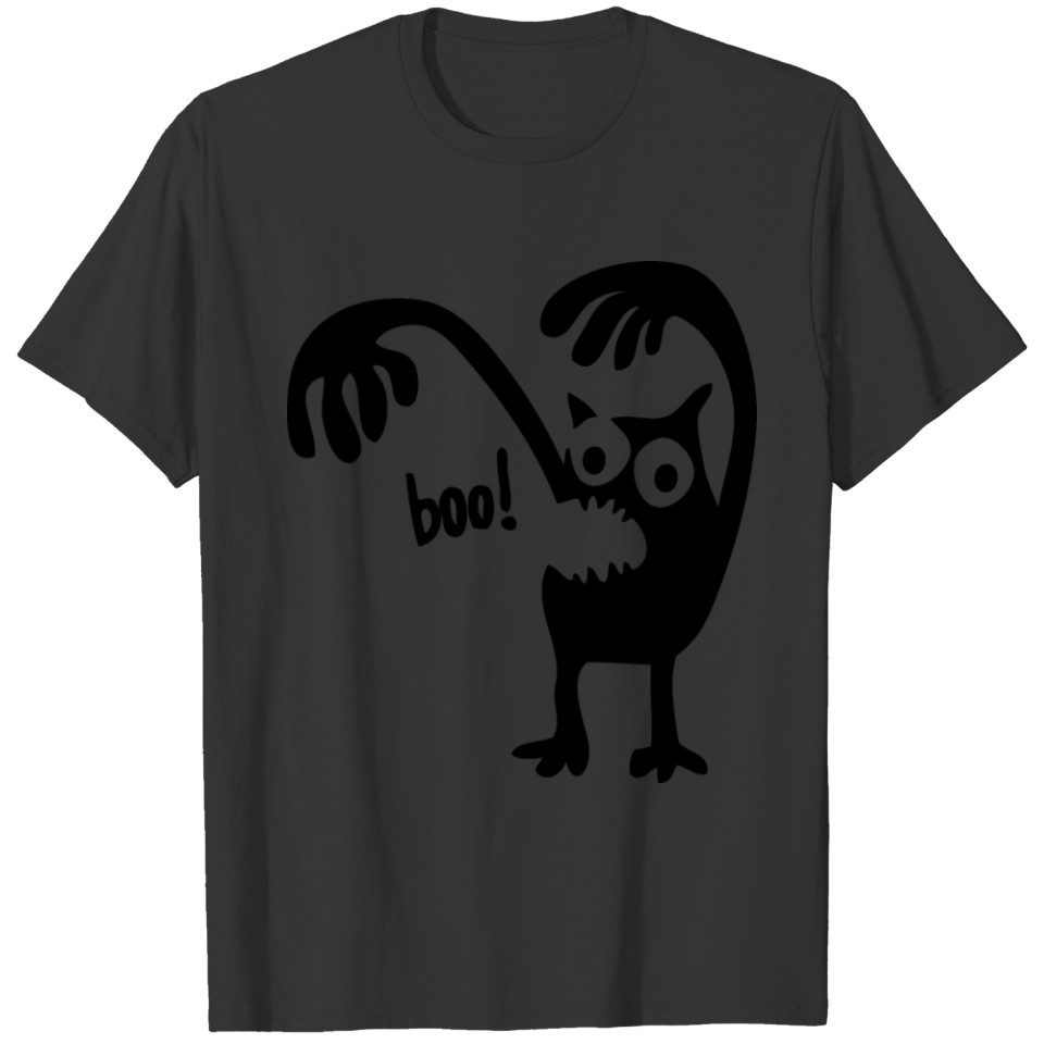 Monster Boo Halloween T-shirt