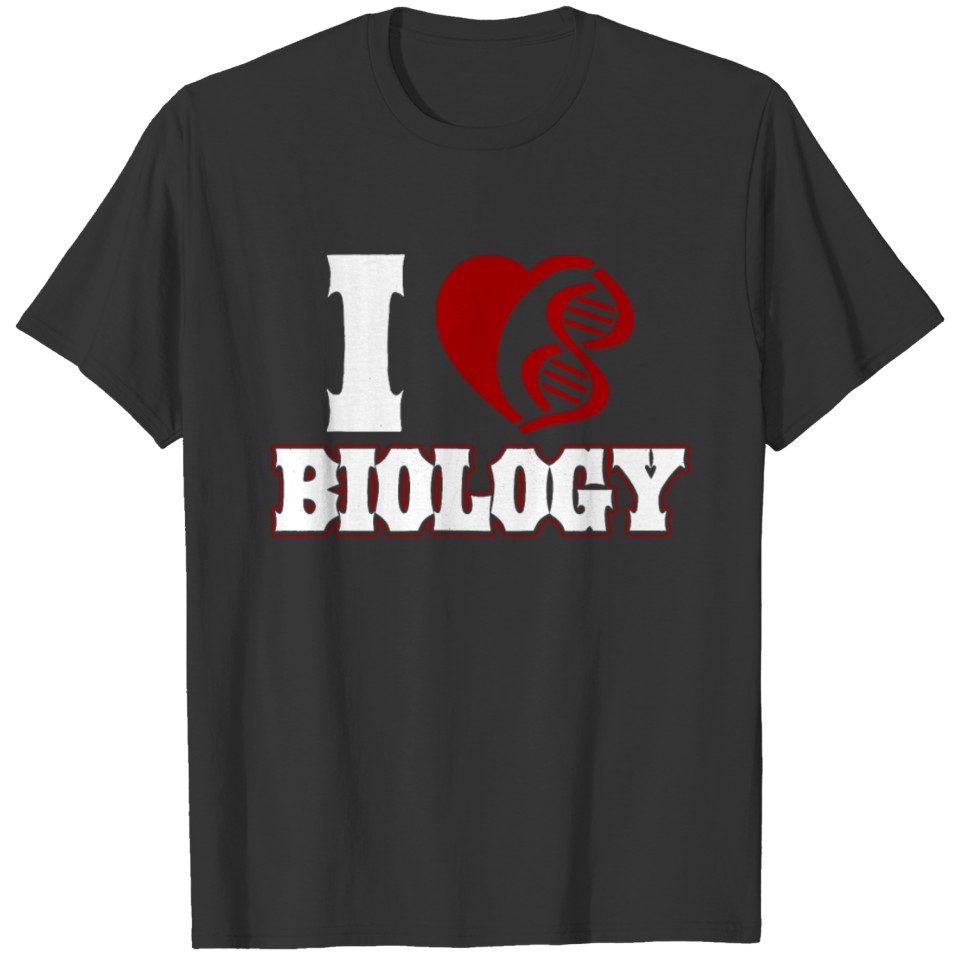 I Heart Biology Shirt T-shirt