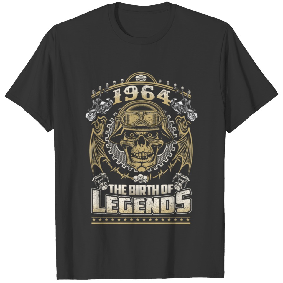 1964 - 1964 the birth of the legends awesome tee T-shirt