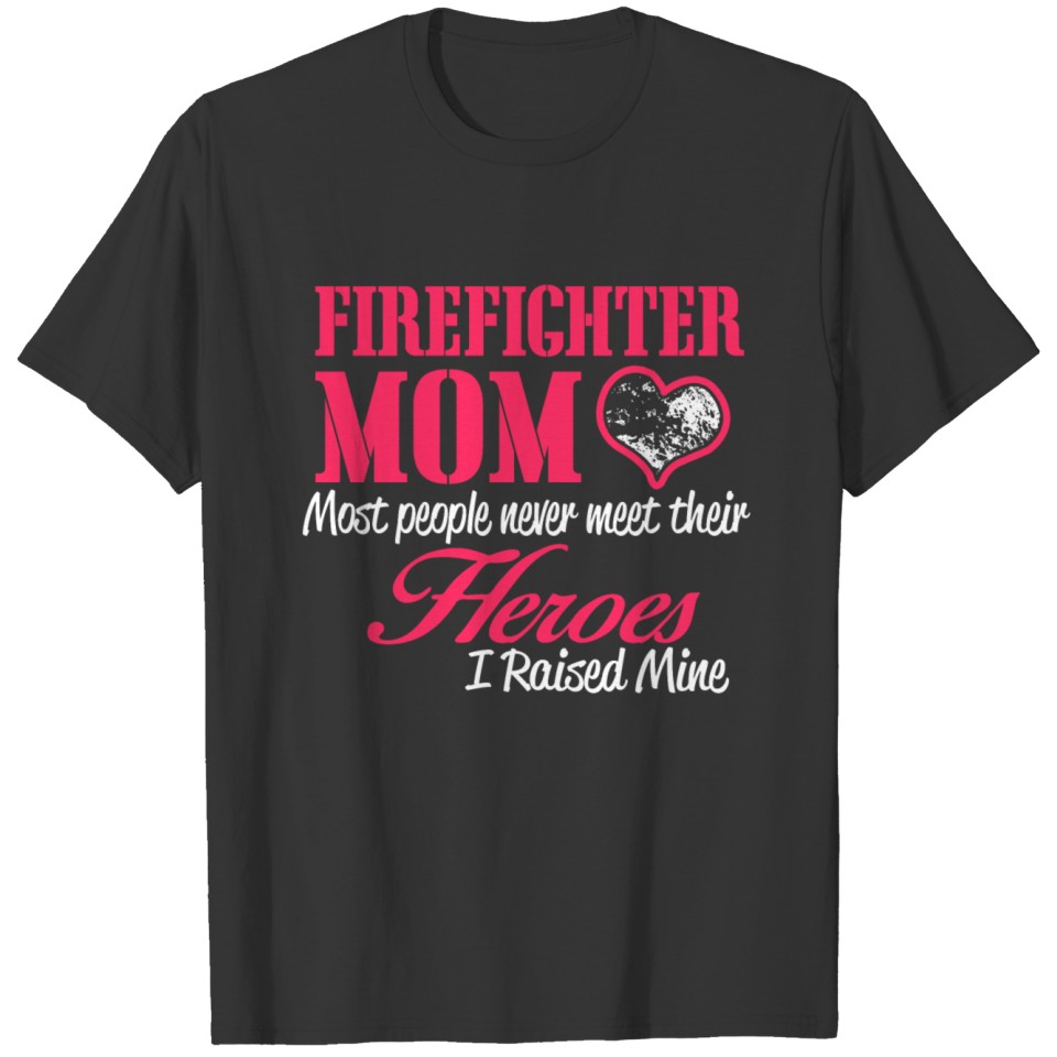Firefighter Mom T Shirts design