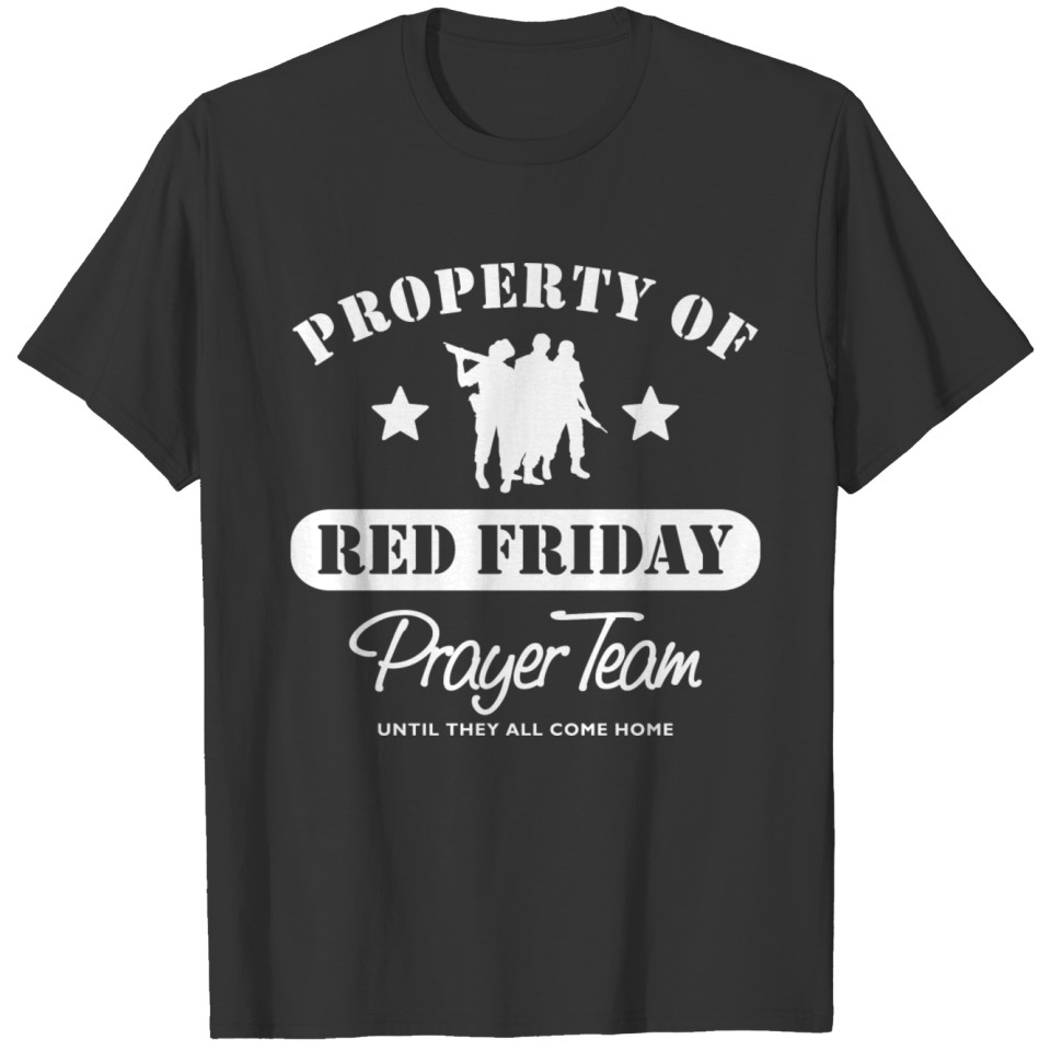 Red Friday Prayer Team T-shirt