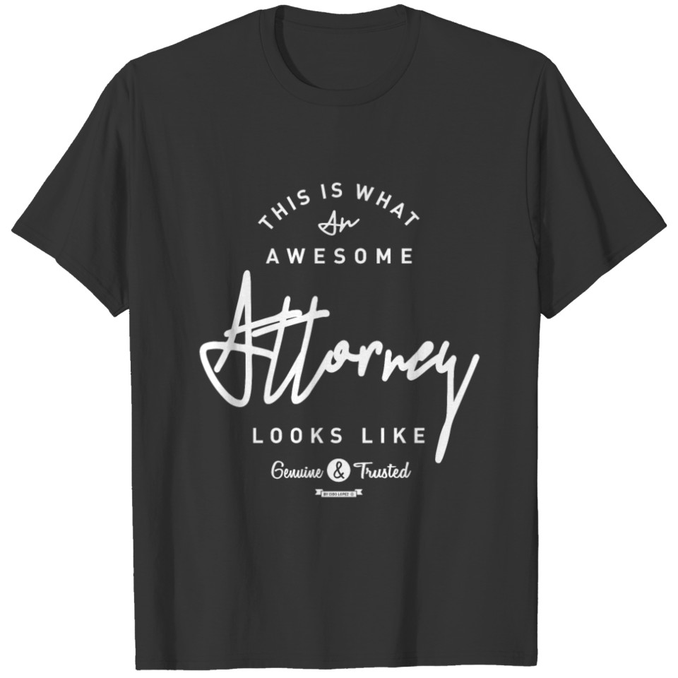 Attorney_shirt T-shirt