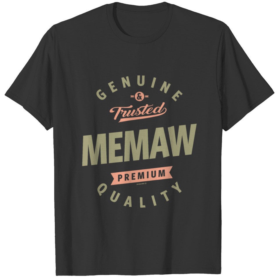 Genuine Memaw T-shirt