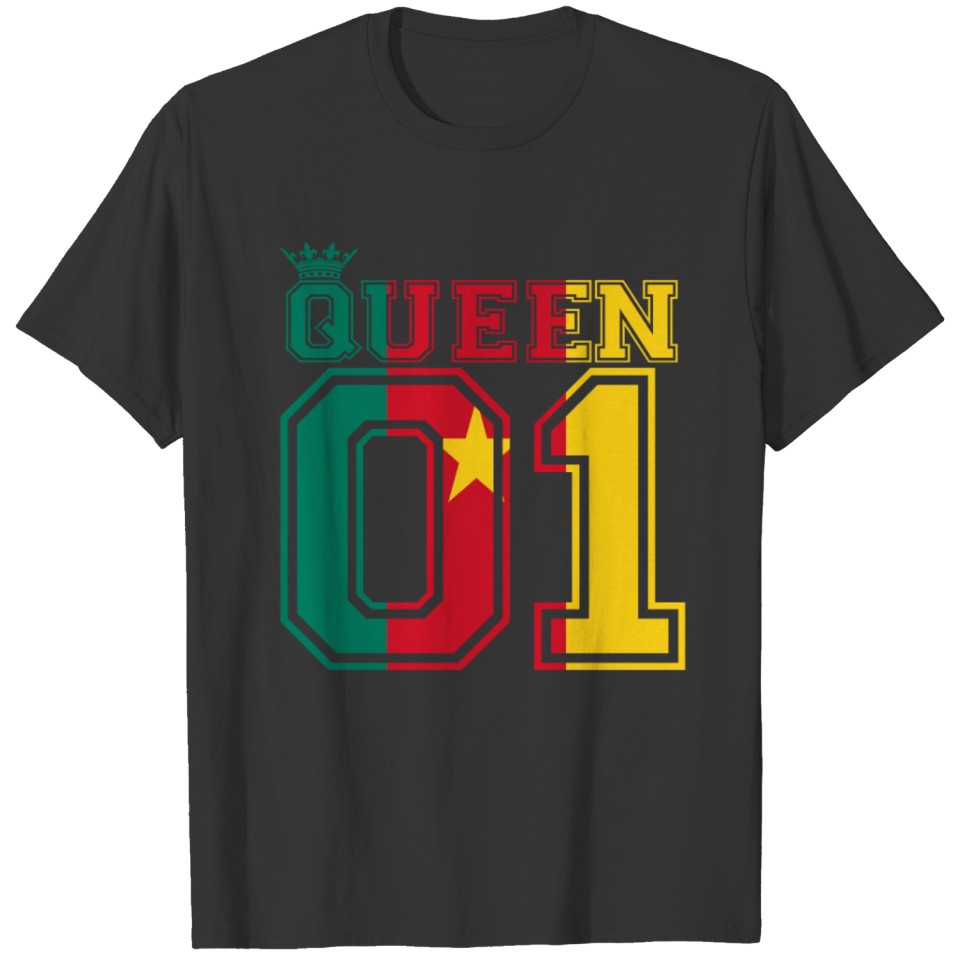 partner land queen 01 princess Kamerun T-shirt