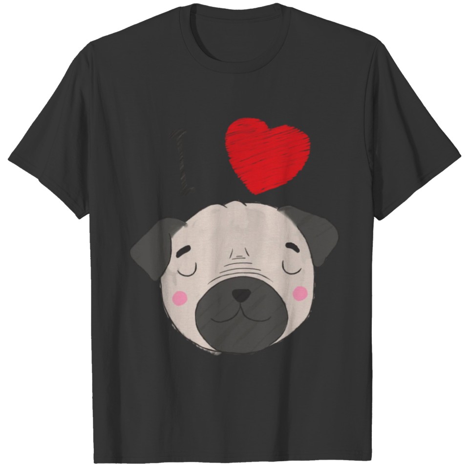 PUG LOVE T-shirt