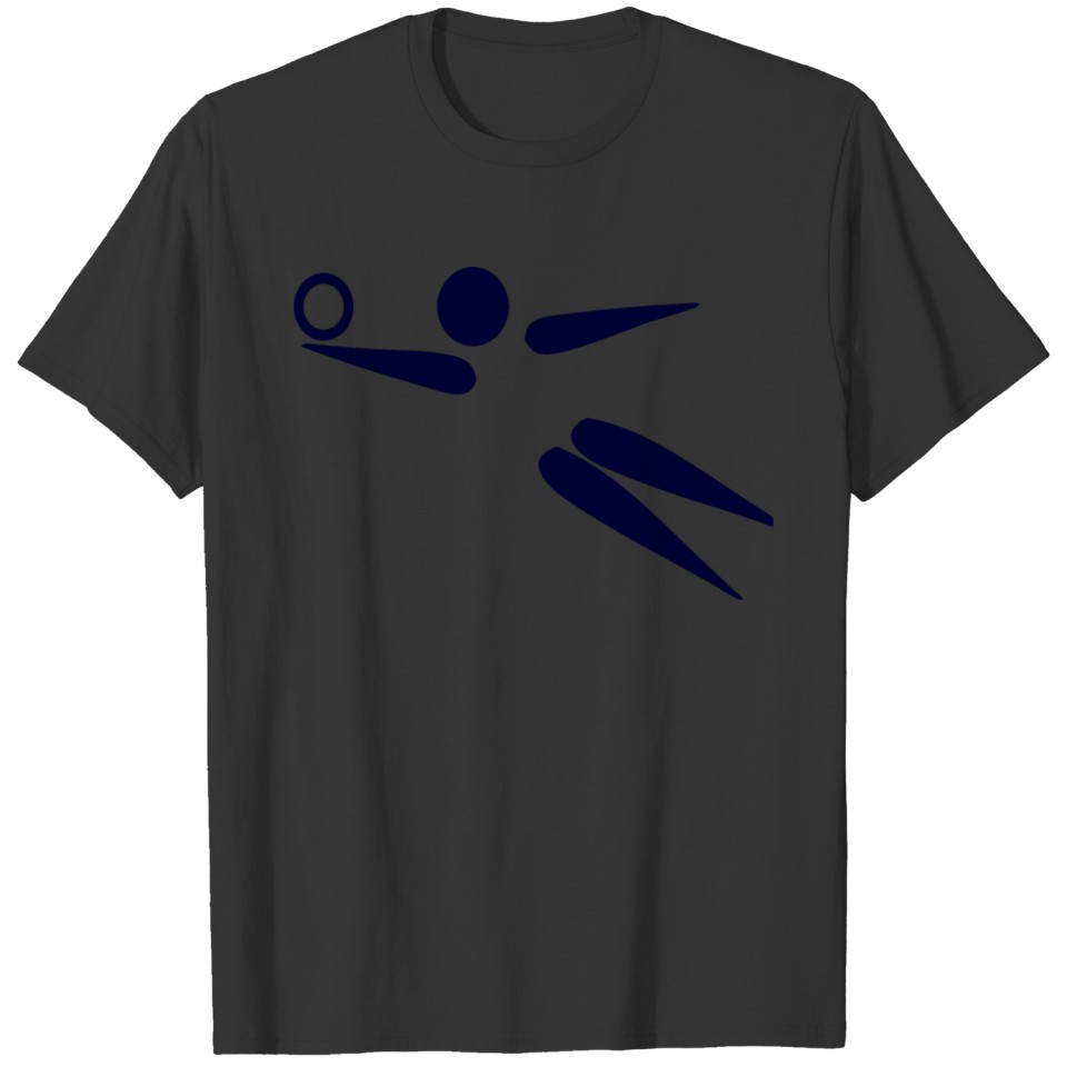 volleyball sports player spieler game waterball26 T-shirt