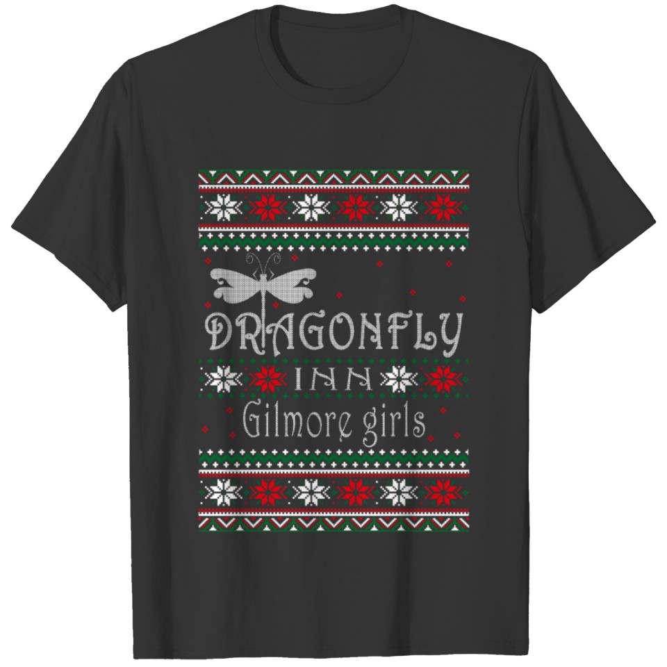 Gilmore girls - Dragonfly awesome Xmas sweater T Shirts