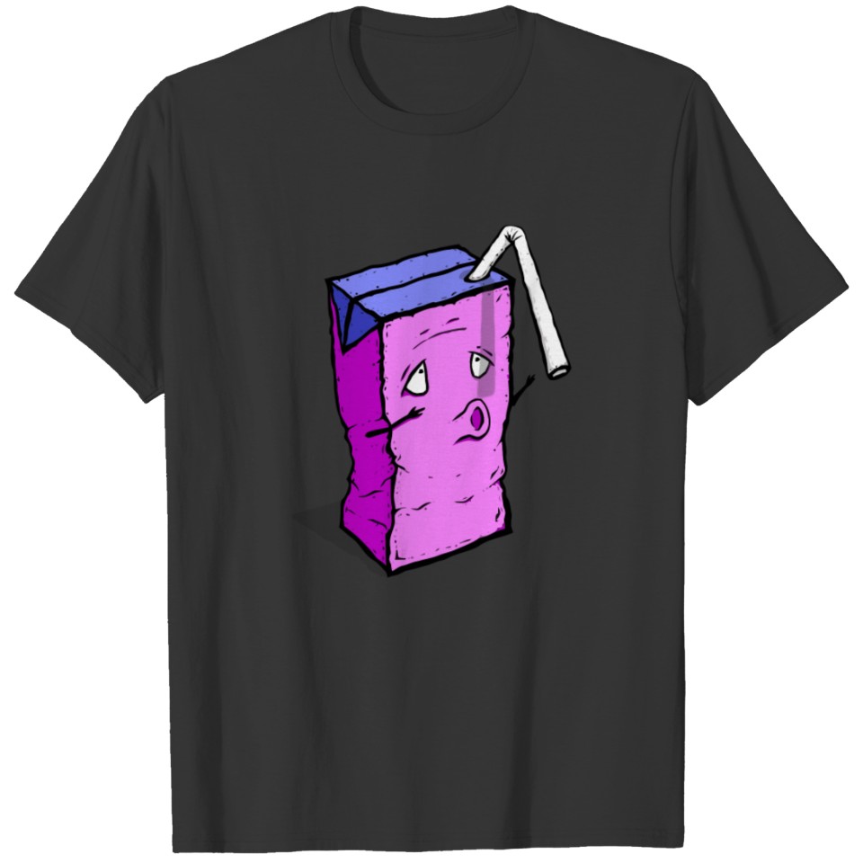 Thirsty Juice Box T Shirt T-shirt