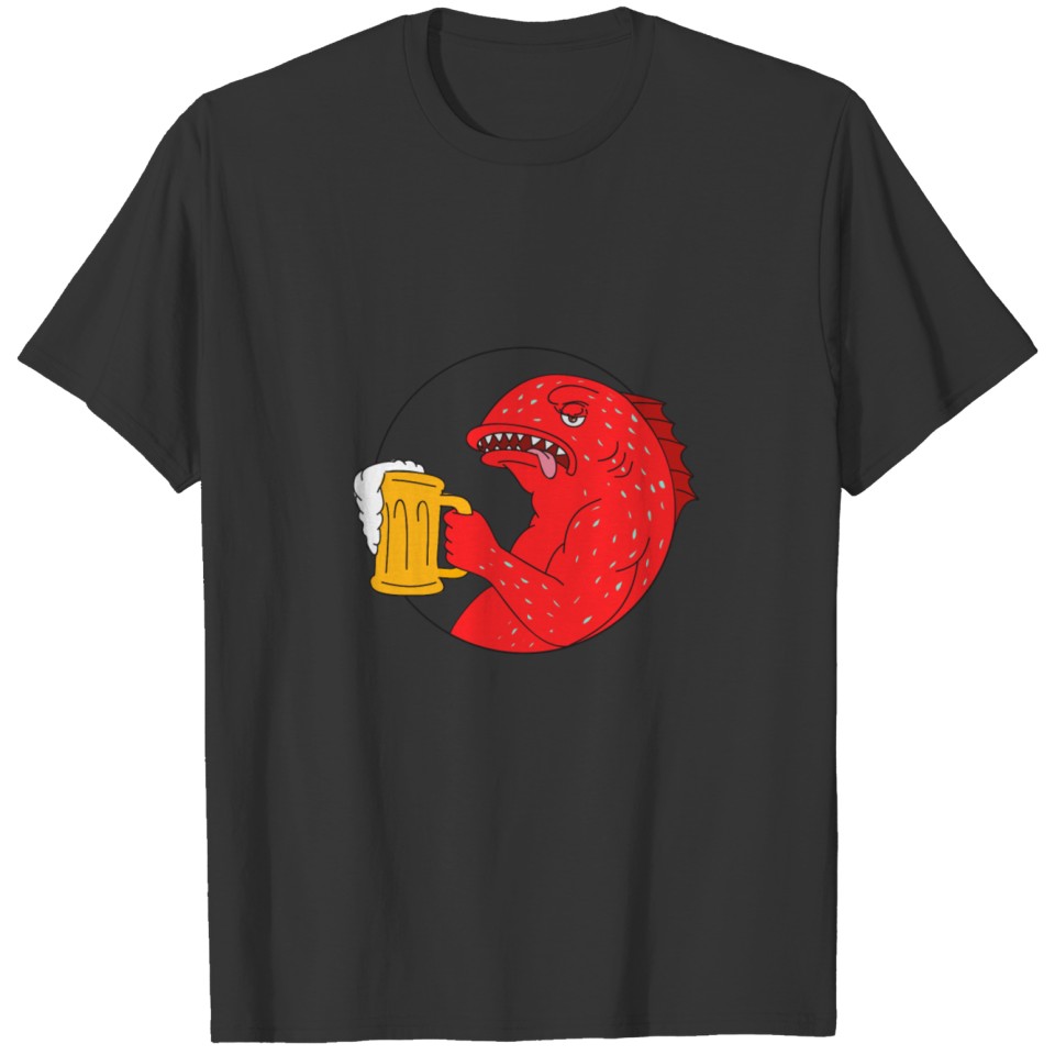 Coral Trout Beer Mug T Shirts
