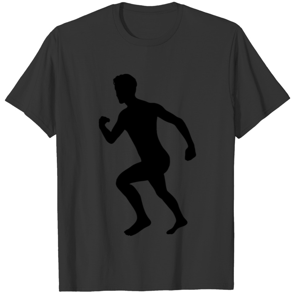 runner running laufen jogger jogging sprinter17 T-shirt