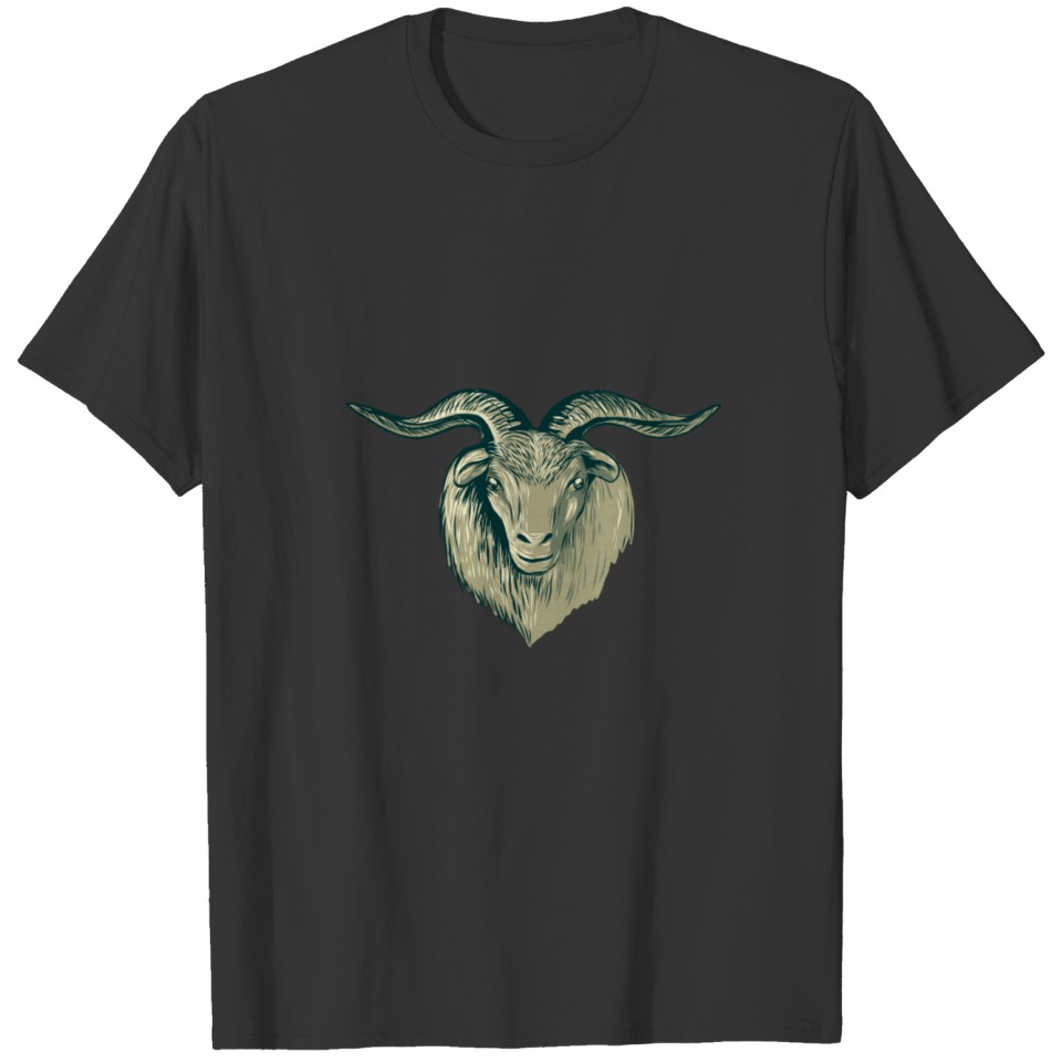 Cashmere Goat Head T Shirts