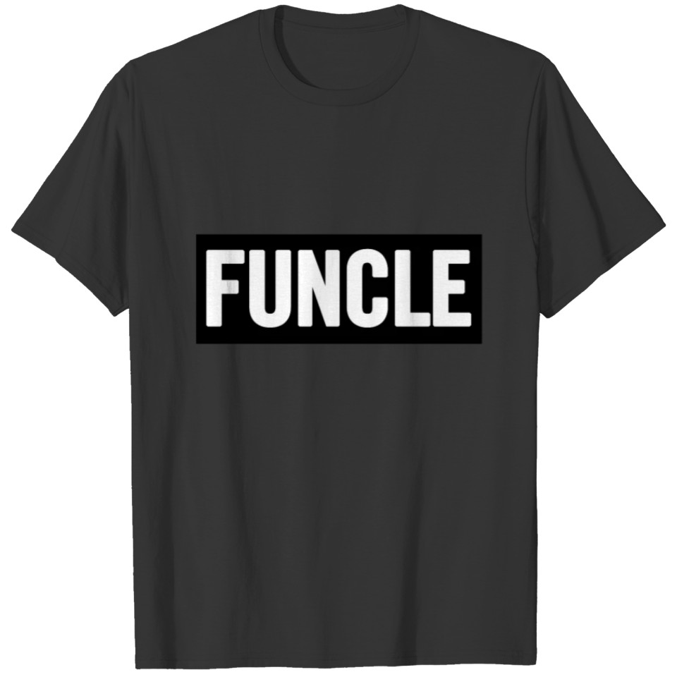 Funcle Square Black T-shirt