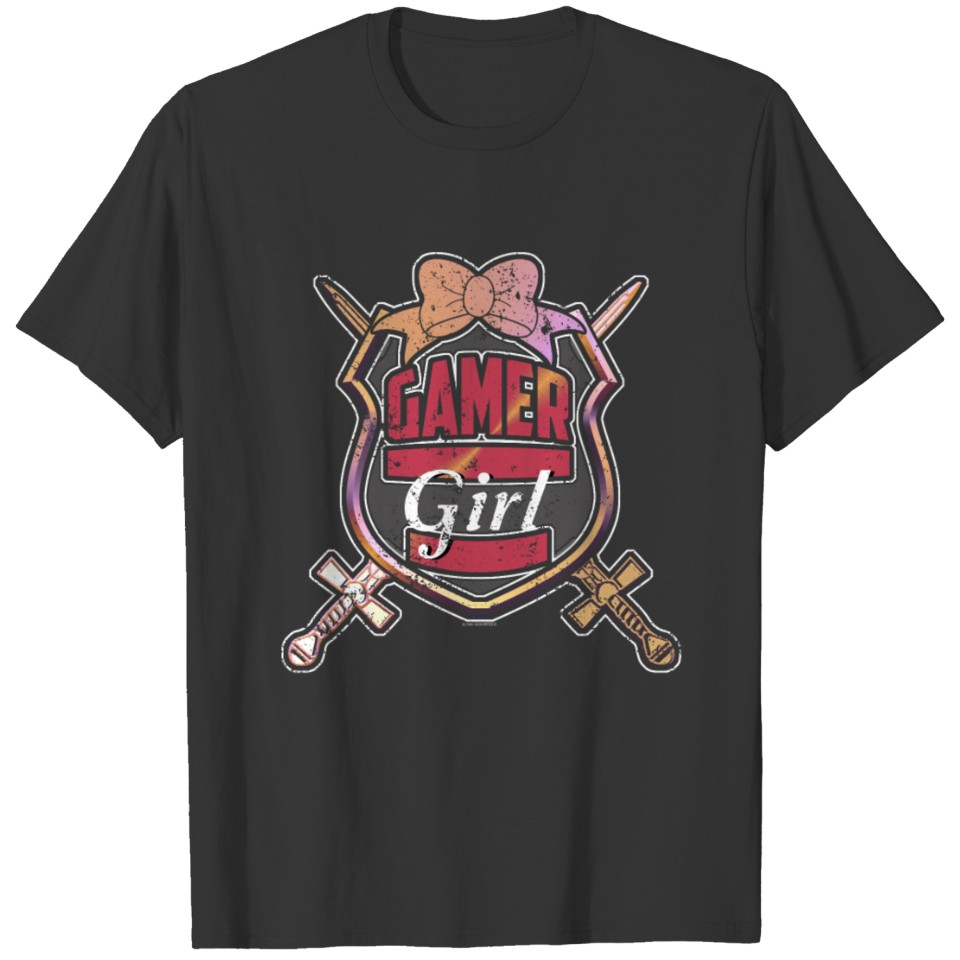 Girl Gamer Shirt Gamer Girl Stuff Girl Gamer T Shirt T-shirt