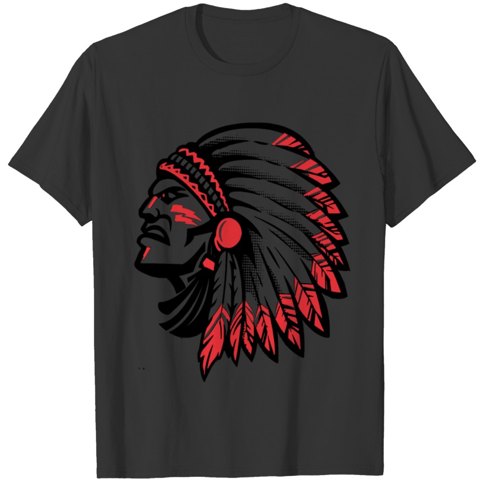Native American chief T-shirt