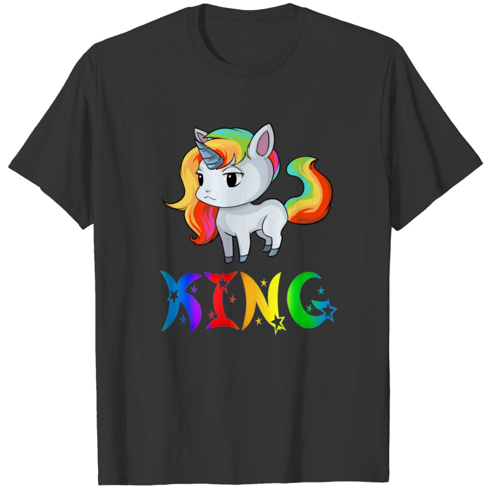 King Unicorn T-shirt