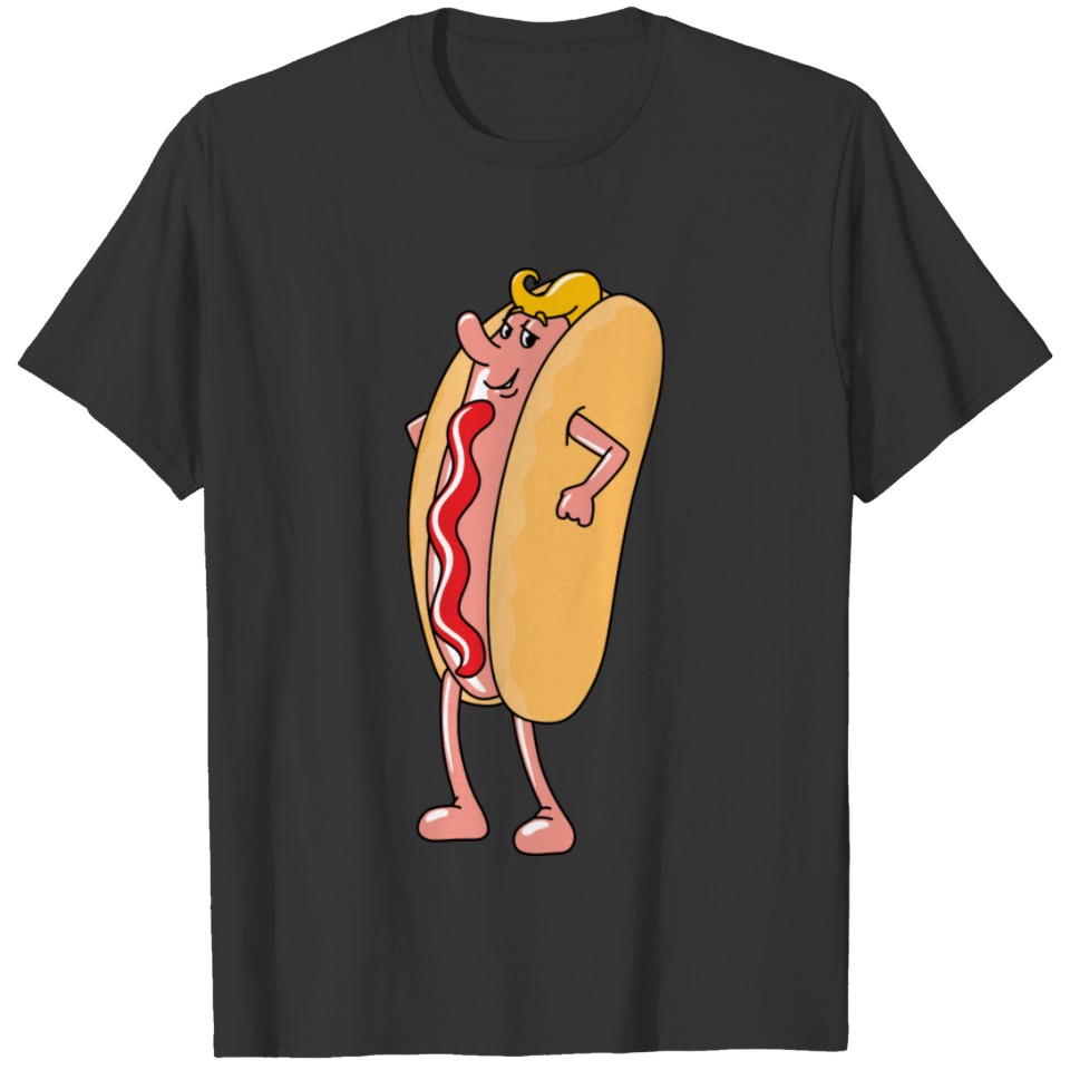 hotdog hot dog sausages fast food fastfood14 T Shirts