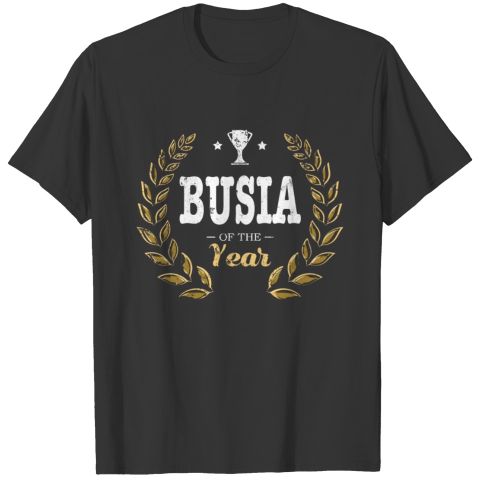 Busia Of Year Personalized Poland Grandma T-shirt