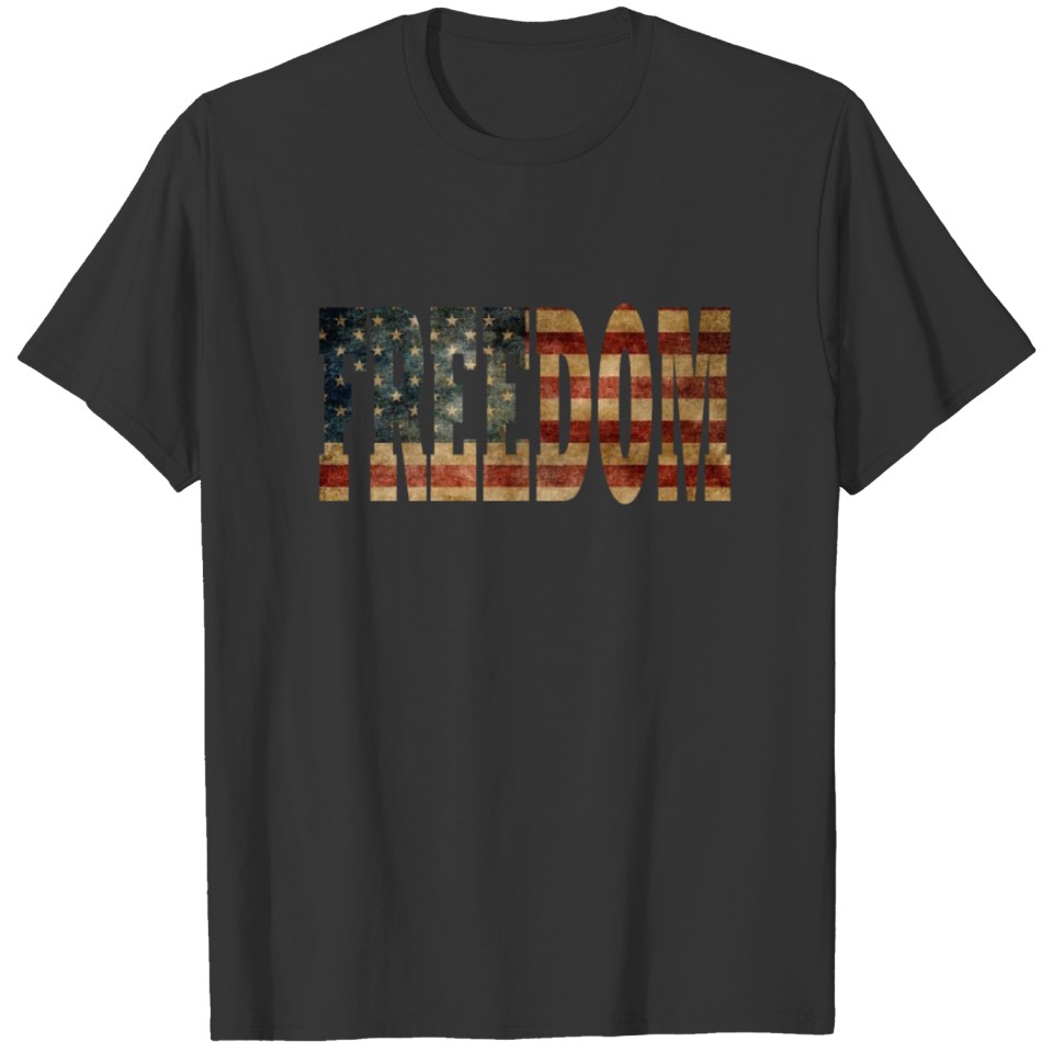 American Drinking Design Freedom PAtriotic Shirt T-shirt