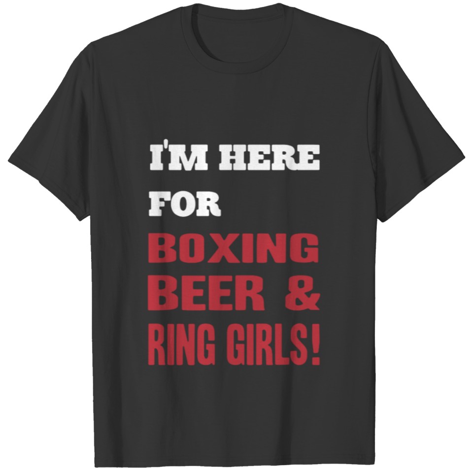 Boxing Tee Shirt T-shirt