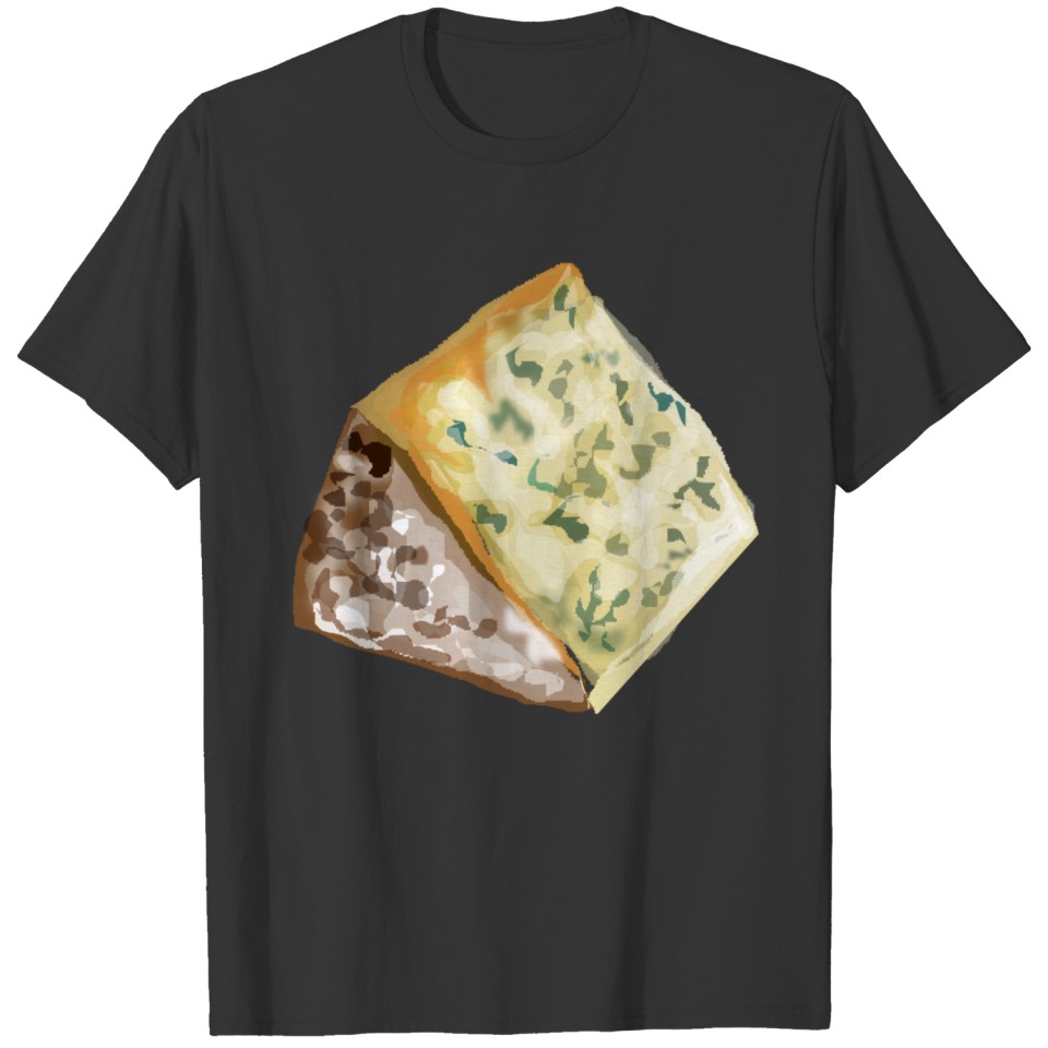 kaese cheese pizza sandwich maus mouse food100 T Shirts