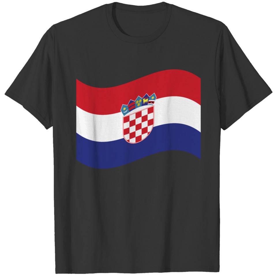 flag croatia T-shirt
