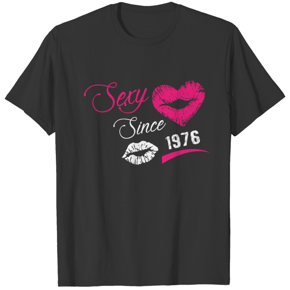 Birthday Shirts For Womens 1976 T-shirt