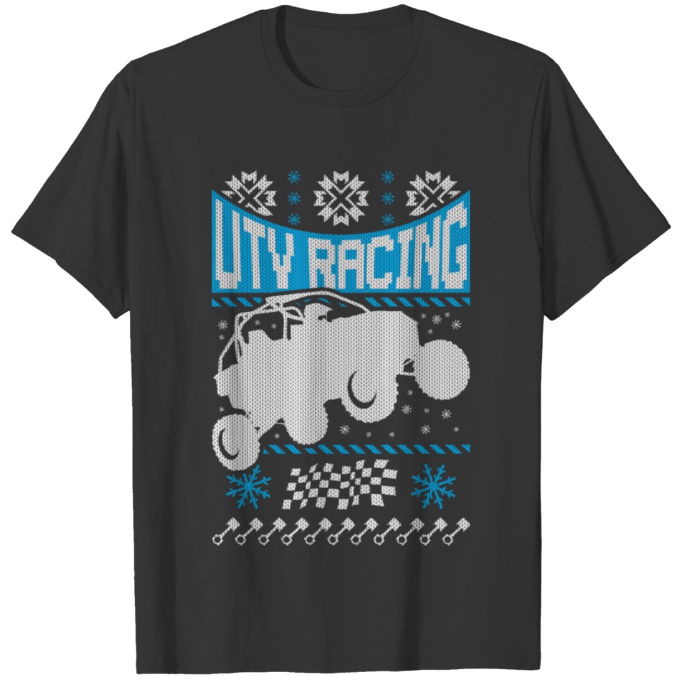 UTV Racing Christmas T-shirt