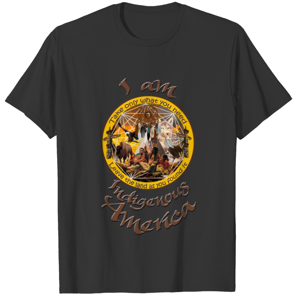 I Am Indigenous America T-shirt