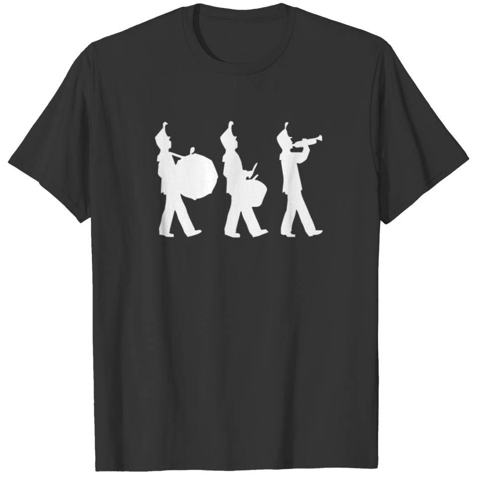 Leisure O Neck Marching Band T-shirt