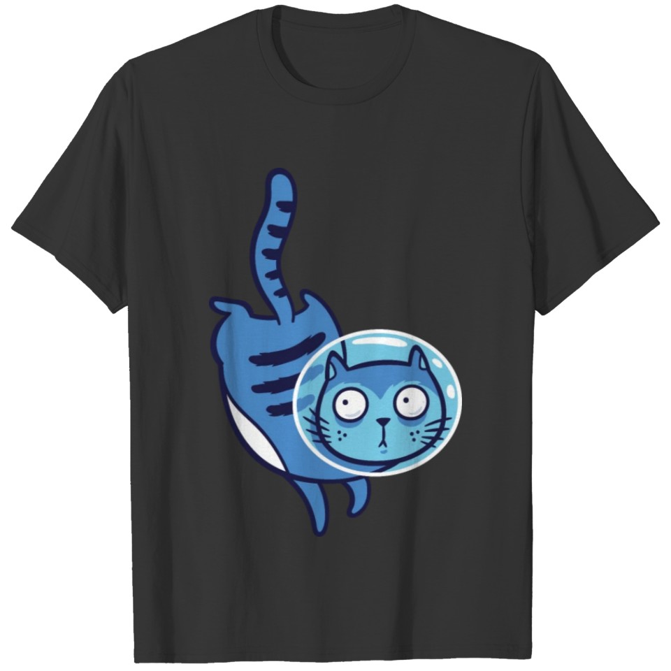 Space cat T-shirt
