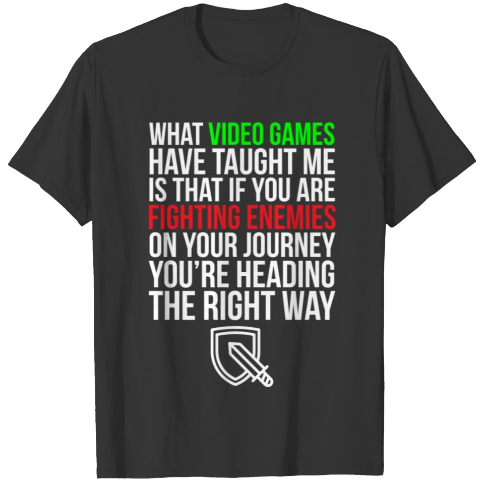 Video Game Journey Cool Gamer T-shirt T-shirt