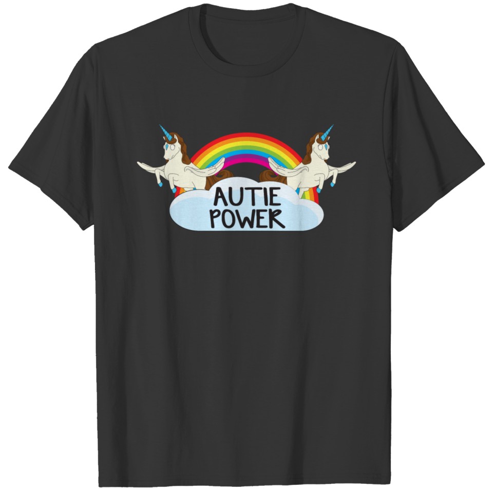 Autie Power Unicorns T-shirt