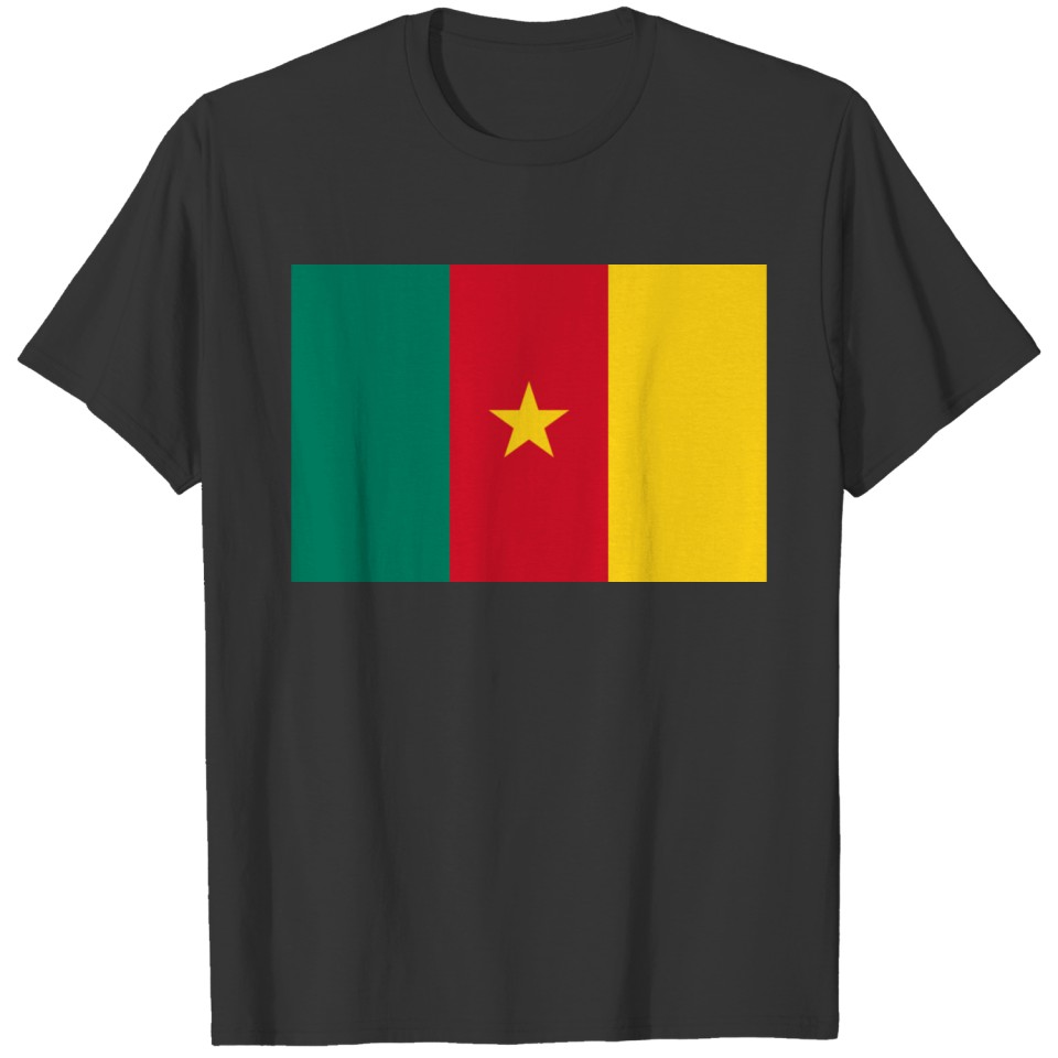 Cameroon country flag love my land patriot T-shirt
