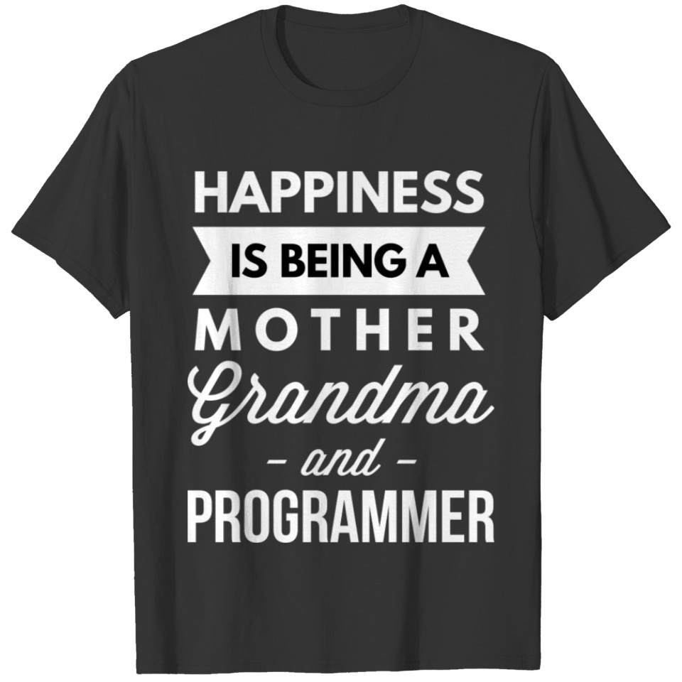 Mother Grandma and Programmer T-shirt