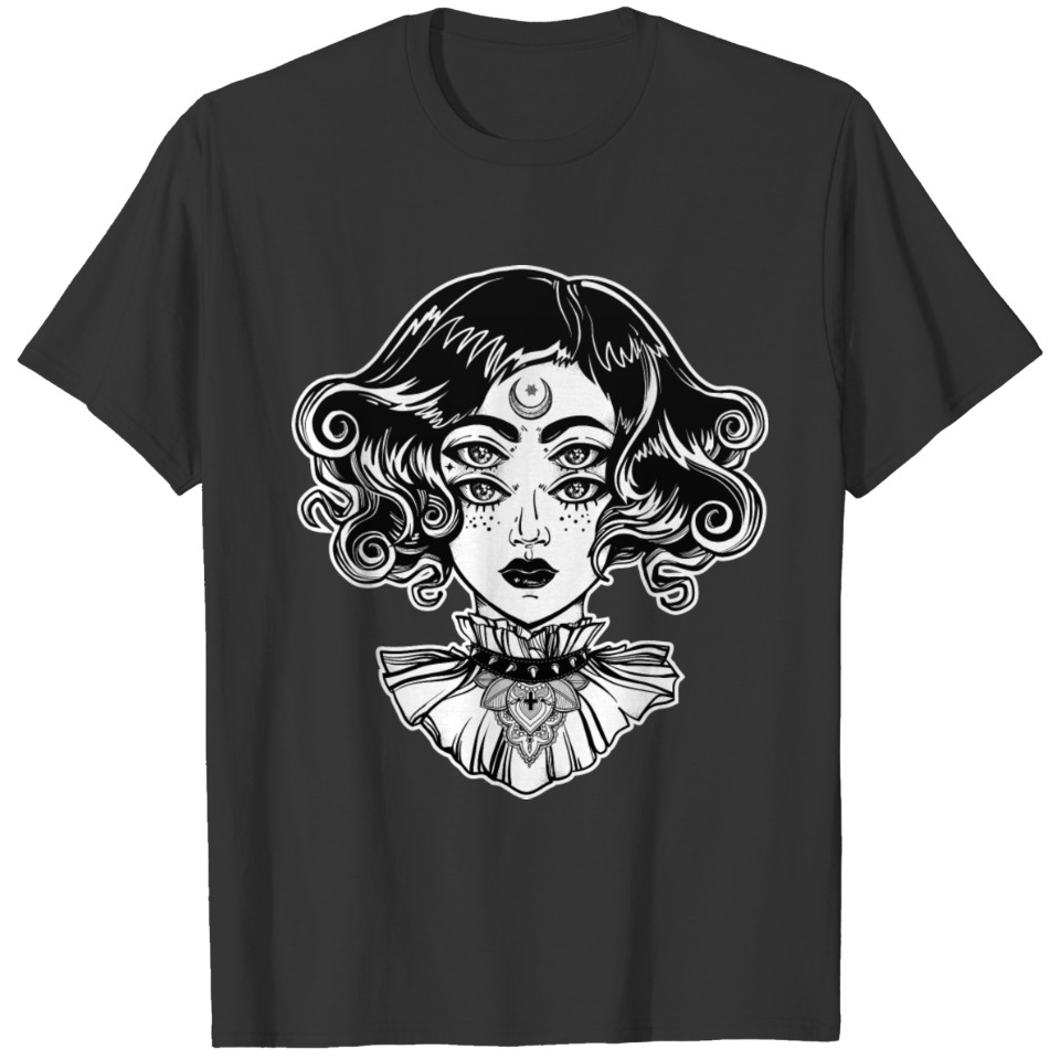 Strange Witch Girl Eyes T Shirts