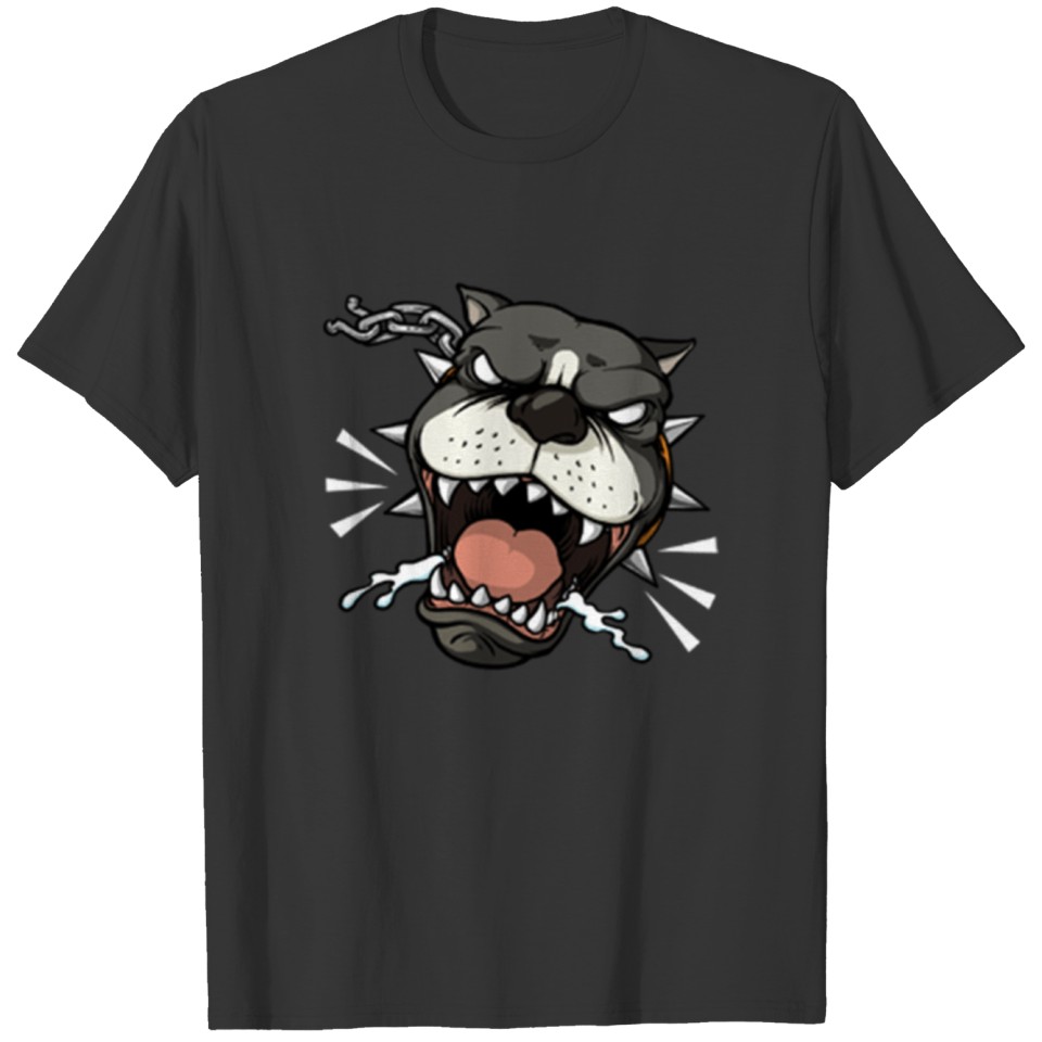 Furious dog T-shirt