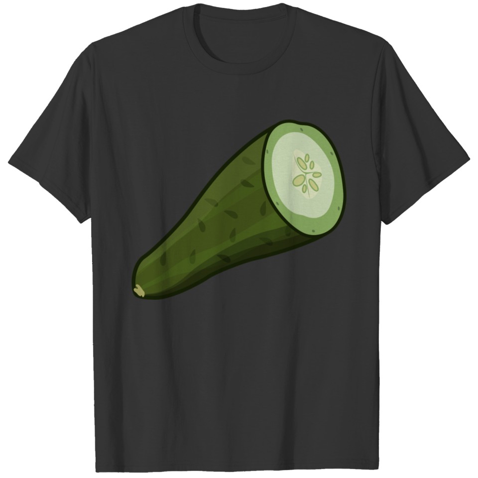 Cucumber Zucchini Vegetable Veggie Gift Present T Shirts