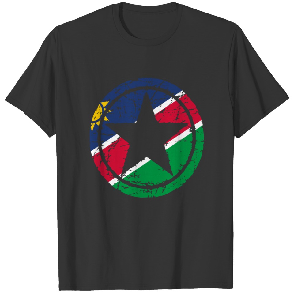 wurzeln liebe stern herz heimat Namibia png T-shirt
