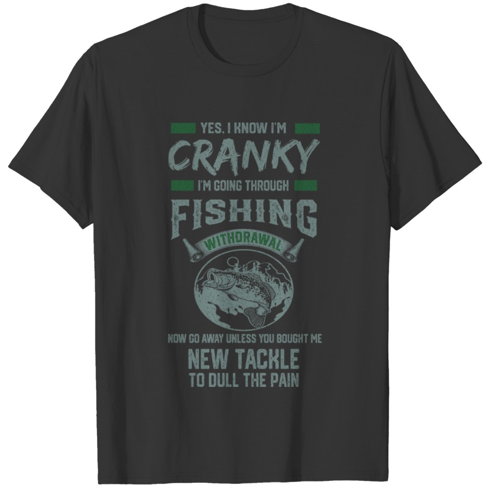 Funny Fisherman Ice Bass Fly Gone trout Fishing T Shirts