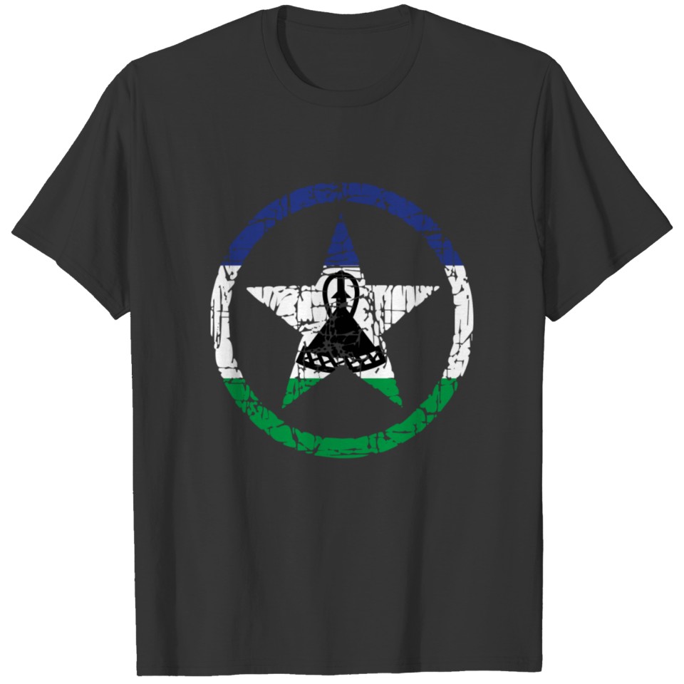 wurzeln stern liebe herz heimat Lesotho png T-shirt