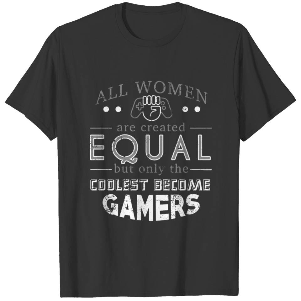 Coolest Gamers Girl Gamer Shirt Gamer Girl Stuff T-shirt