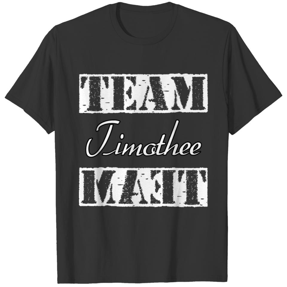 Team Timothee T-shirt