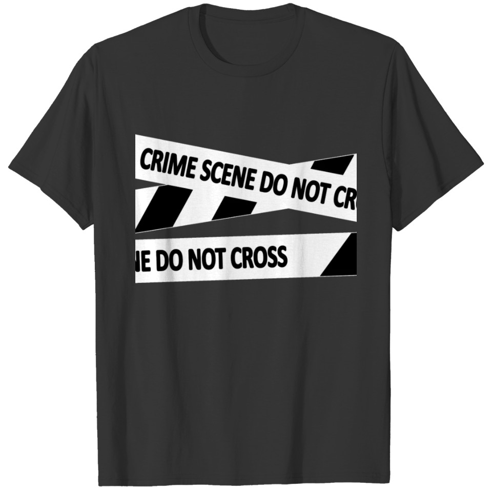 crimescene wite T-shirt