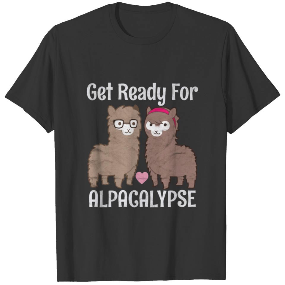Get Ready For The Alpacalypse | Funny Alpaca T Shirts
