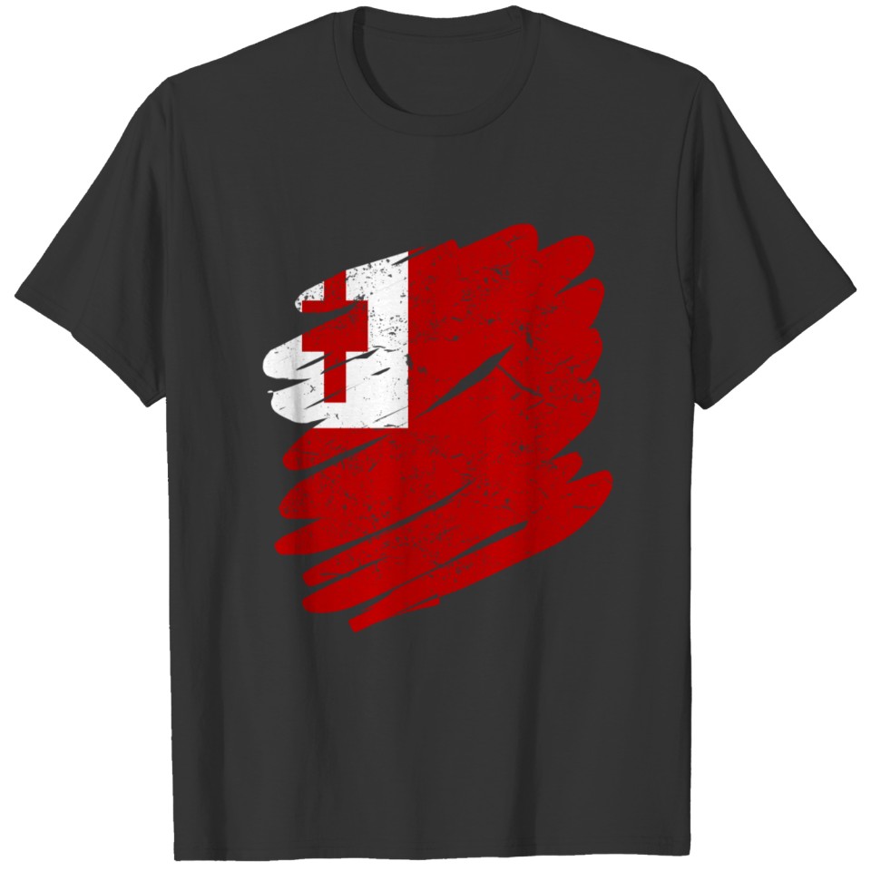 Pinsel Land Heimat Tonga T-shirt