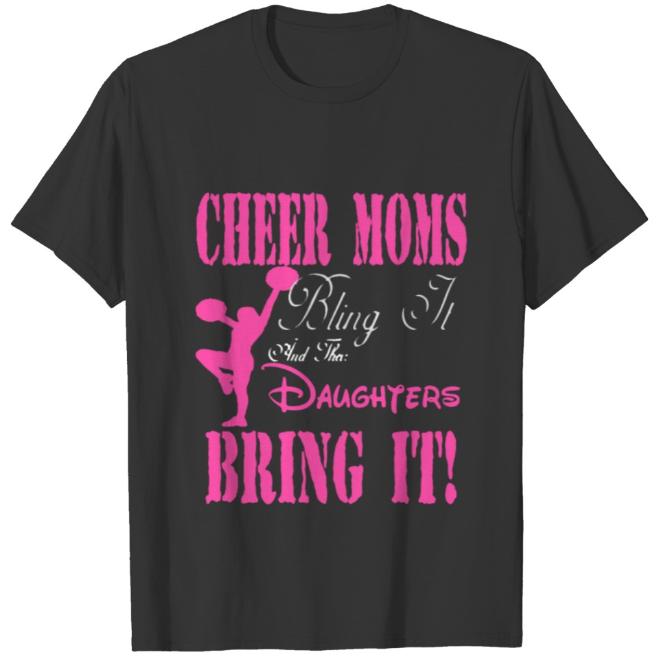 Cheerleader Cheer Mom T Shirt T-shirt