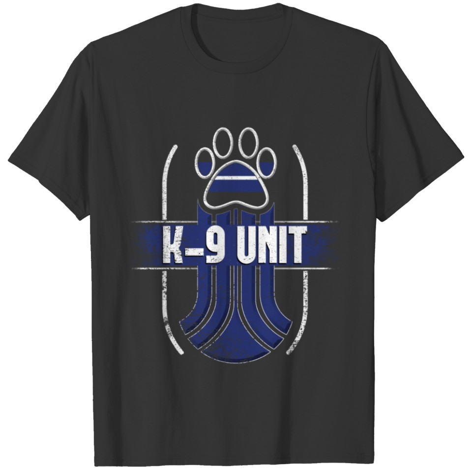 Police Dog Training T Shirts For Men Women K9 Police