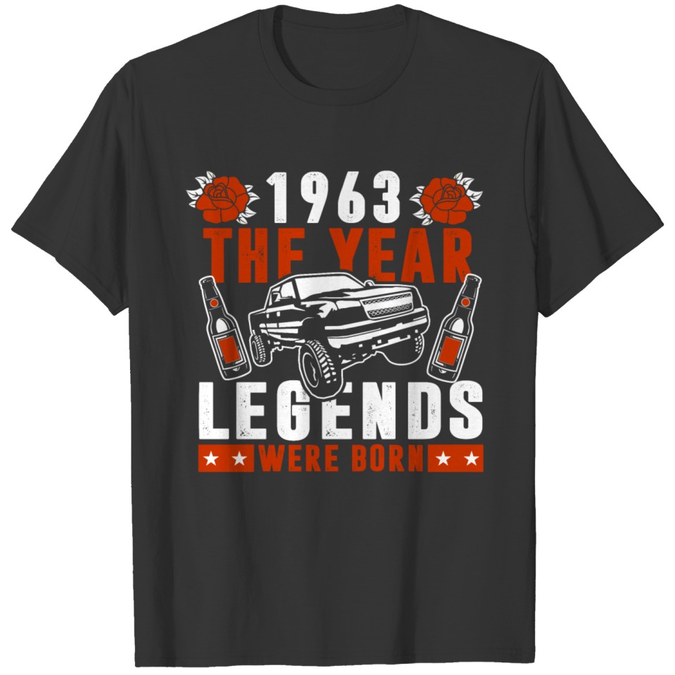 1963 the year legends were born T-shirt